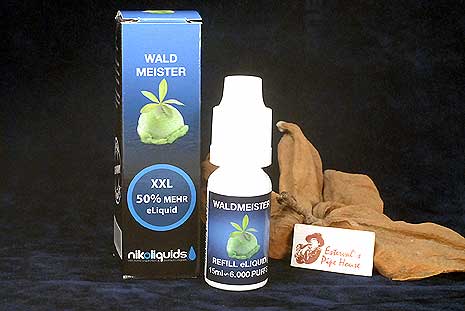 Niko Liquids E-Zigarette "Blau" Waldmeister 15ml